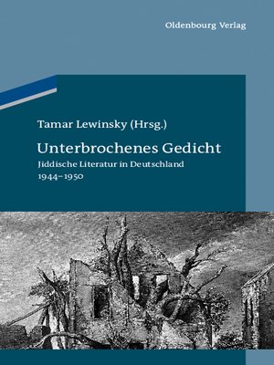 cover image of Unterbrochenes Gedicht